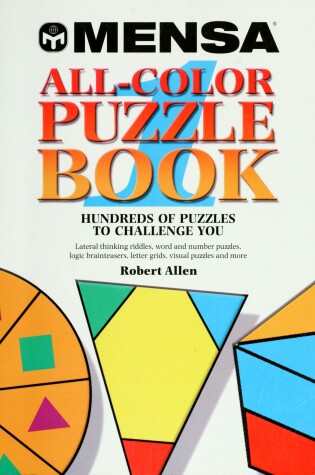 Cover of Mensa All-Color Puzzle Book 1