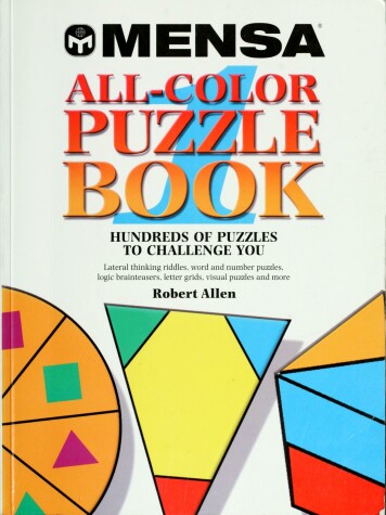 Cover of Mensa All-Color Puzzle Book 1