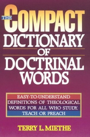 Cover of Compact Dictionary of Doctrinal Words