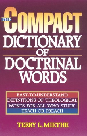 Book cover for Compact Dictionary of Doctrinal Words
