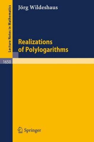 Cover of Realizations of Polylogarithms