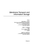 Book cover for Membrane Transport and Information Storage