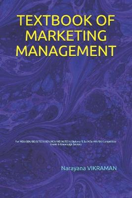 Book cover for Textbook of Marketing Management