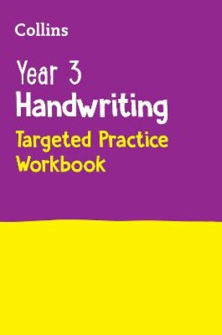 Cover of Year 3 Handwriting Targeted Practice Workbook