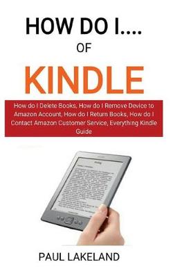 Book cover for How Do I...of Kindle
