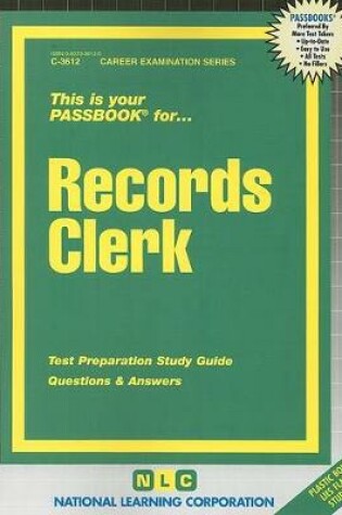 Cover of Records Clerk