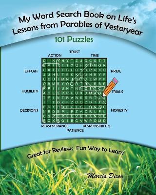 Book cover for My Word Search Book on Life's Lessons from Parables of Yesteryear