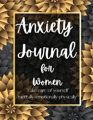 Book cover for Anxiety Journal for Women