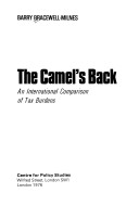 Book cover for Camel's Back