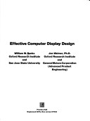 Book cover for Effective Computer Display Design