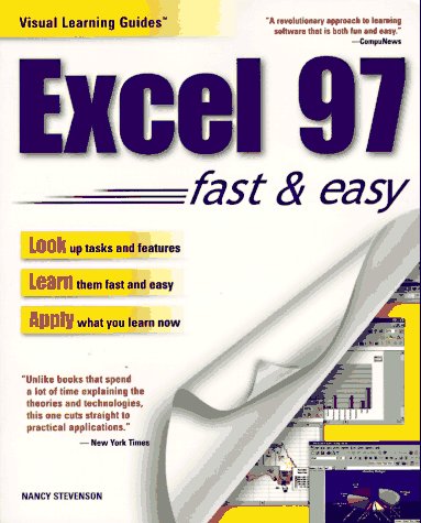 Book cover for Microsoft Excel 97 Visual Learning Guide