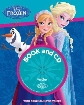 Book cover for Disney Frozen Book and CD