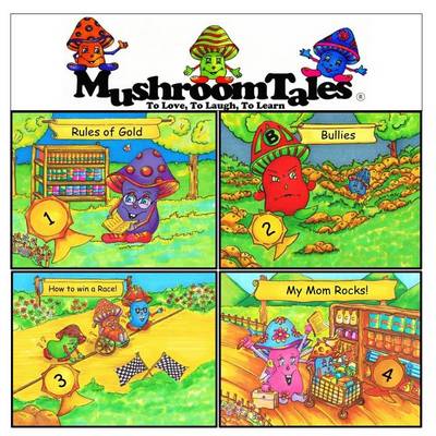 Book cover for Mushroom Tales Volumes 1-4