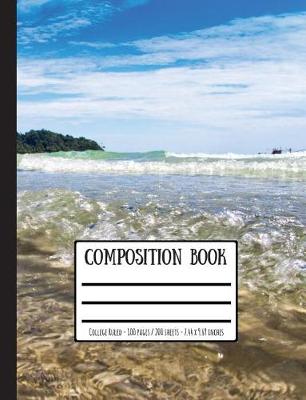 Book cover for Tropical Beach Composition Book