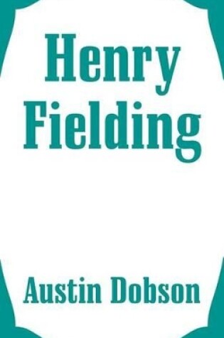 Cover of Henry Fielding