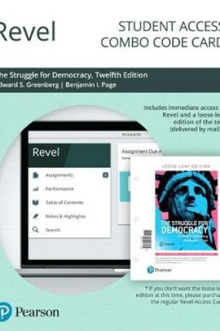 Cover of Revel for the Struggle for Democracy, 2016 Presidential Election Edition -- Combo Access Card