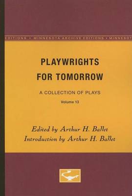 Book cover for A Collection of Plays, Volume 13