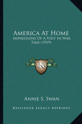 Cover of America at Home America at Home