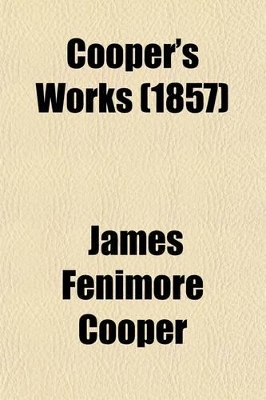 Book cover for Cooper's Works (Volume 20)