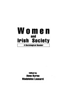 Book cover for Women and Irish Society