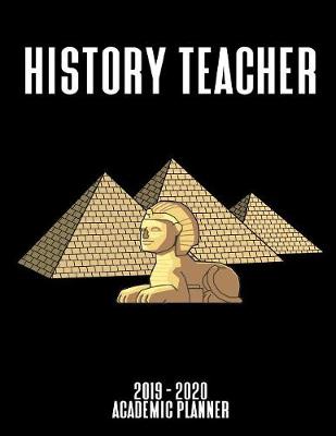 Book cover for History Teacher Academic Planner