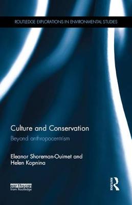 Book cover for Culture and Conservation