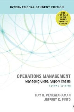 Cover of Operations Management - International Student Edition