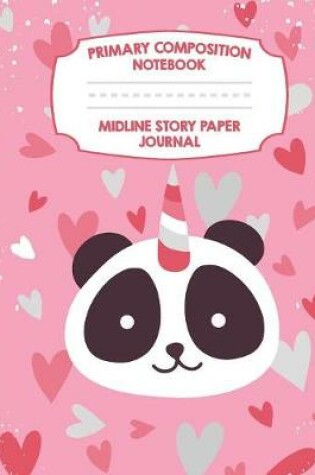 Cover of Primary Composition Notebook Midline Story Paper Journal