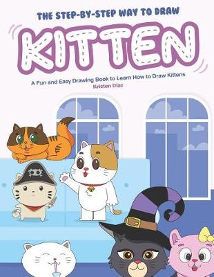 Book cover for The Step-by-Step Way to Draw Kitten