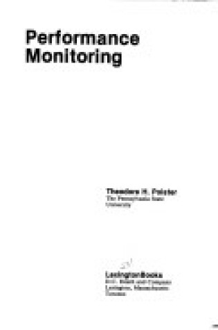 Cover of Performance Monitoring