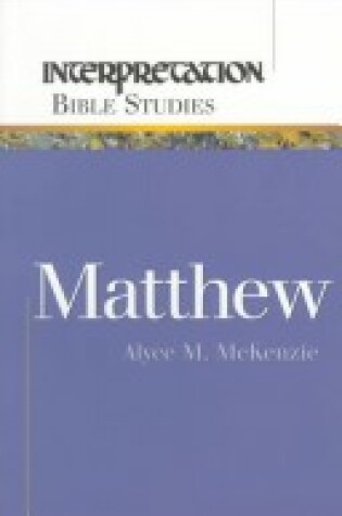 Cover of Matthew