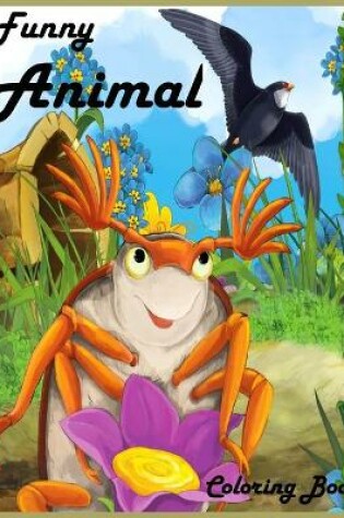 Cover of Funny animal coloring book