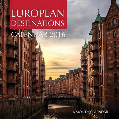 Book cover for European Destinations Calendar 2016