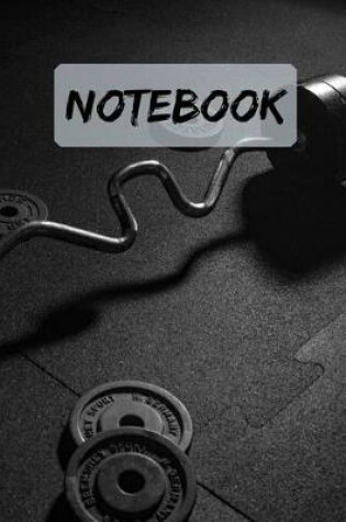 Cover of Notebook Gym Dumbbells Notepad Journal Diary
