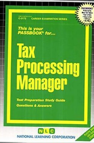 Cover of Tax Processing Manager