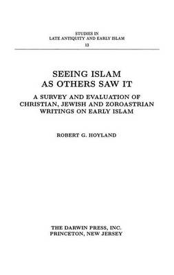 Book cover for Seeing Islam as Others Saw It