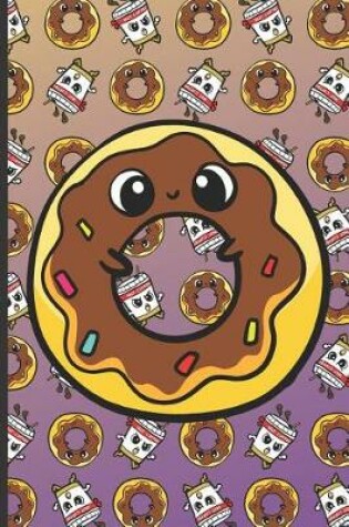 Cover of Happy Donut and Running Coffee Notebook