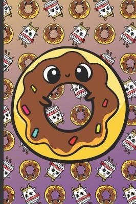 Book cover for Happy Donut and Running Coffee Notebook