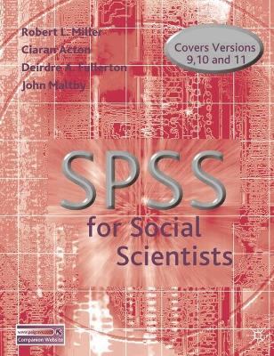 Book cover for SPSS for Social Scientists
