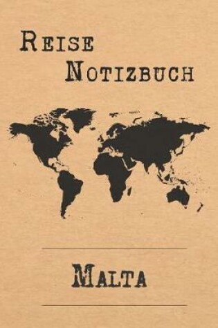 Cover of Reise Notizbuch Malta