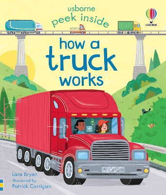 Book cover for Peek Inside How a Truck Works