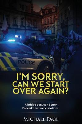 Book cover for I'm sorry, can we start over again?