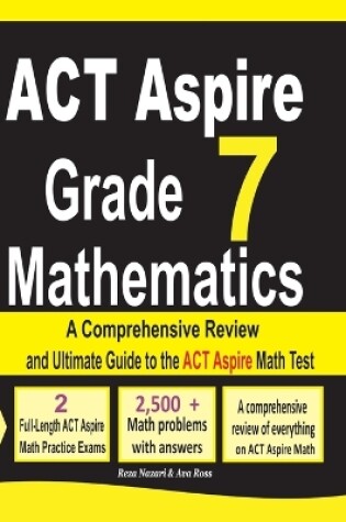 Cover of ACT Aspire Grade 7 Mathematics