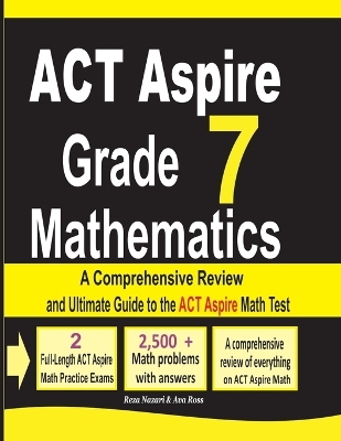 Book cover for ACT Aspire Grade 7 Mathematics