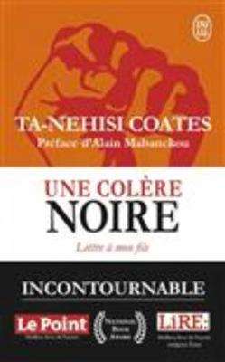 Book cover for Une colere noire