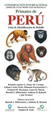 Book cover for Primates de Perú: Guía de Identificación de Bolsillo [Monkeys of Peru: Pocket Identification Guide]