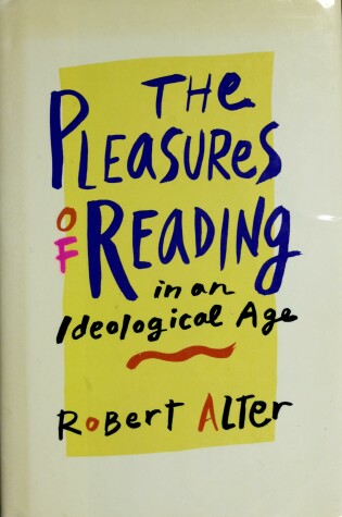 Cover of The Pleasures of Reading
