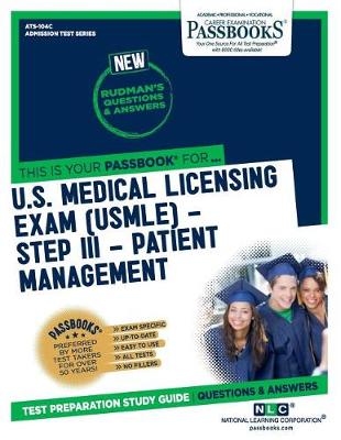 Book cover for U.S. Medical Licensing Exam (Usmle) Step III - Patient Management (Ats-104c)