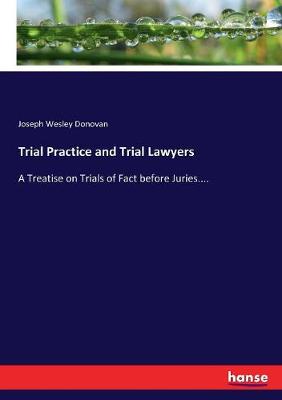 Book cover for Trial Practice and Trial Lawyers