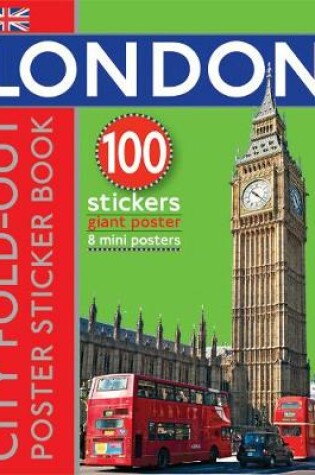 Cover of Fold-Out Poster Sticker Book: London